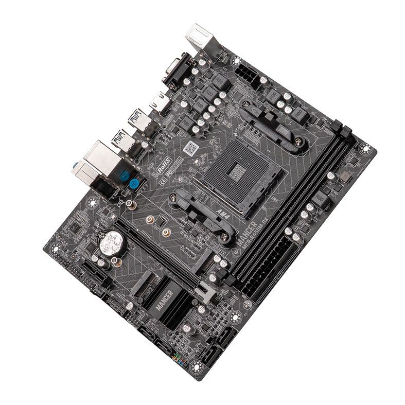 Placa Mae Mancer B450M-DX, DDR4, Socket AMD AM4, M-ATX, Chipset AMD B450 4 MCR-B450M-DX (3)