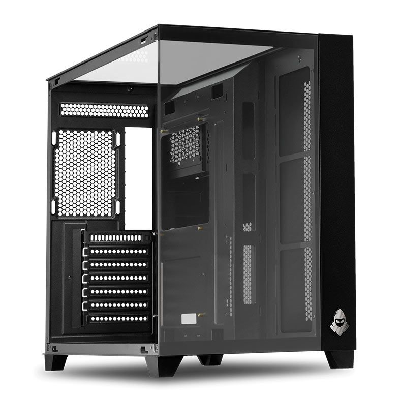 Gabinete Gamer Mancer CV550, Mid-Tower, Lateral de Vidro, Preto 2 MCR-CV550-BK (1)