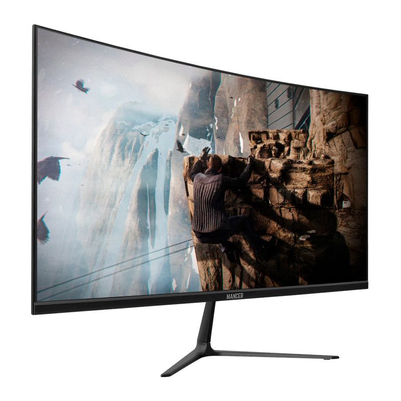 Monitor Gamer Mancer Valak VX240H, 27 Pol, IPS, Curvo, 2K, 1ms, 240Hz, HDMI/DP 2 MCR-VX240H-BL (2)
