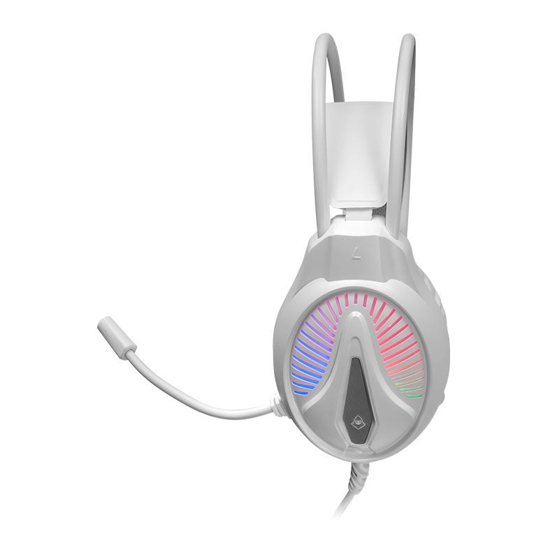 Combo Gamer Mancer ORC V2 4x1, Rainbow, Teclado ABNT2, Mouse 6400DPI, Mousepad Pequeno, Headset Drivers 40mm, Branco 4 MRC-ORC2-WH (4)