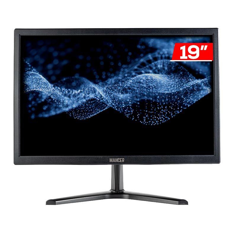 Monitor Mancer Horizon 19" TN 5ms 60Hz HDMI/VGA 1 MCR-HRZ19-BL01 (1)