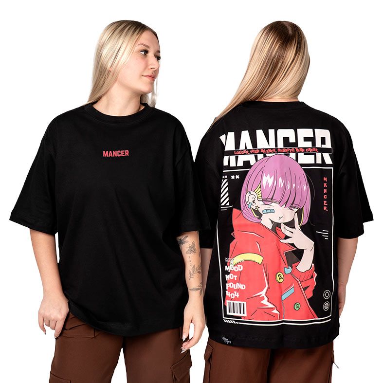 Camiseta Oversized Mancer K1R4 1 MCR-KIRA (1)